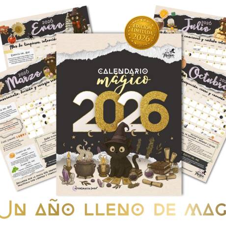 Calendario Mágico 2026 (imprimible de pared)